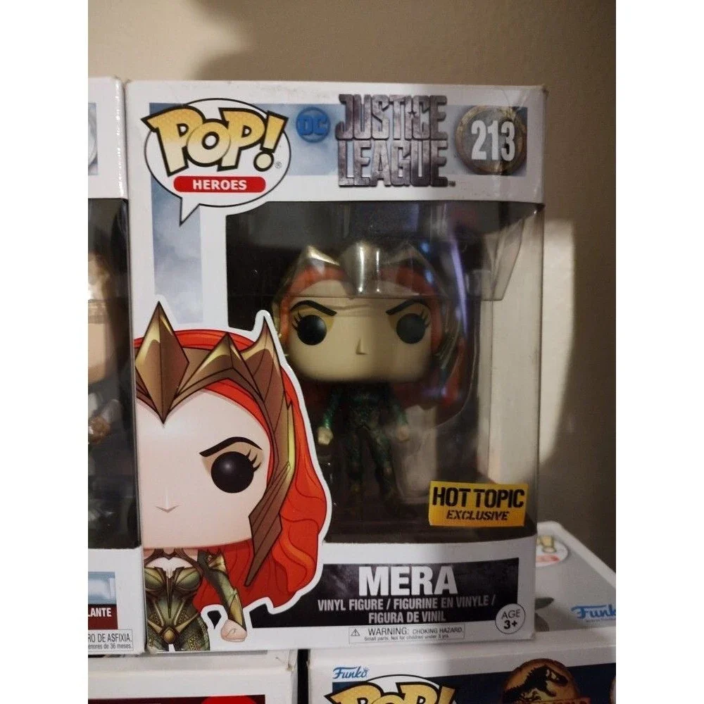 Lot of 5 New :  Funko Pop Marvel # 213 , #452 , #286 , #97 , #1221 Thor Mera